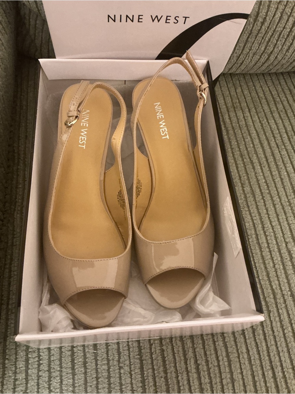 HIGH HEEL PATENT LEATHER BEIGE